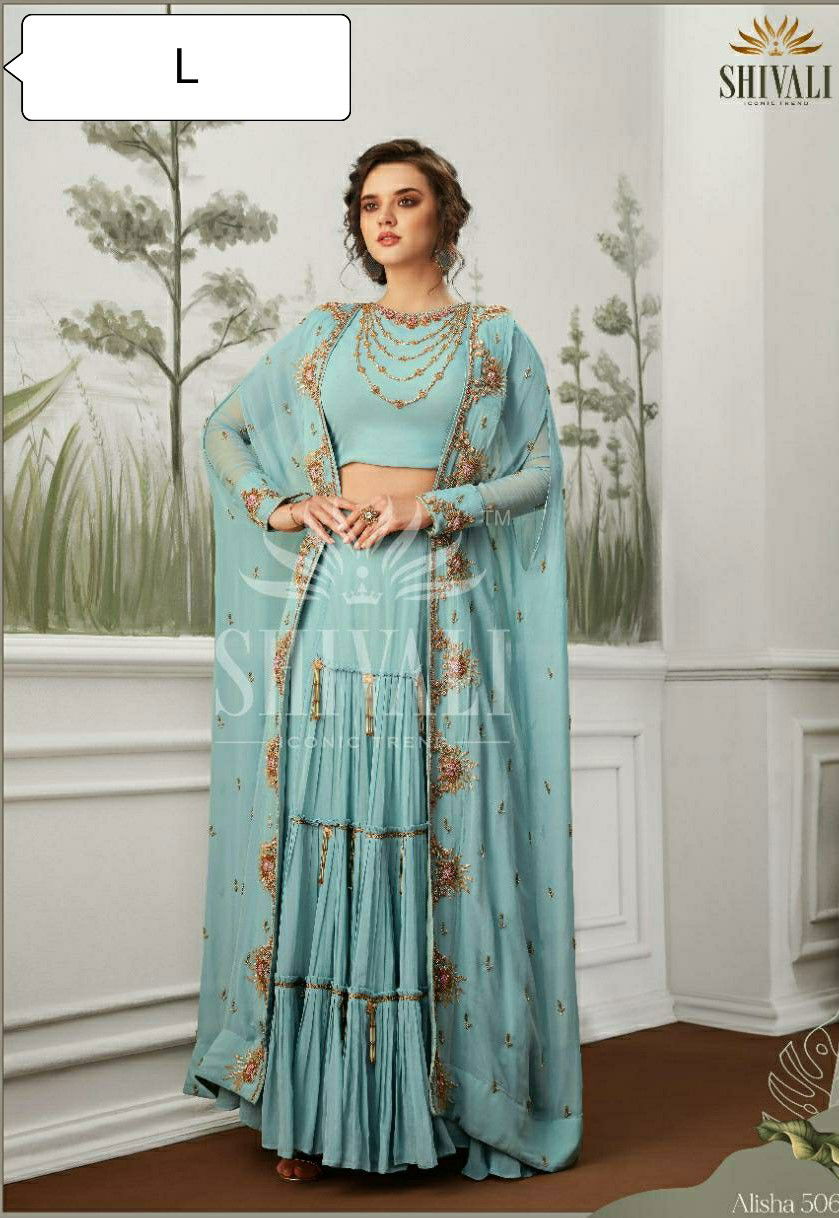 New Super Entry Aisha Vol.5 Shivali Launches Fantastic Designer Sawar Suits 